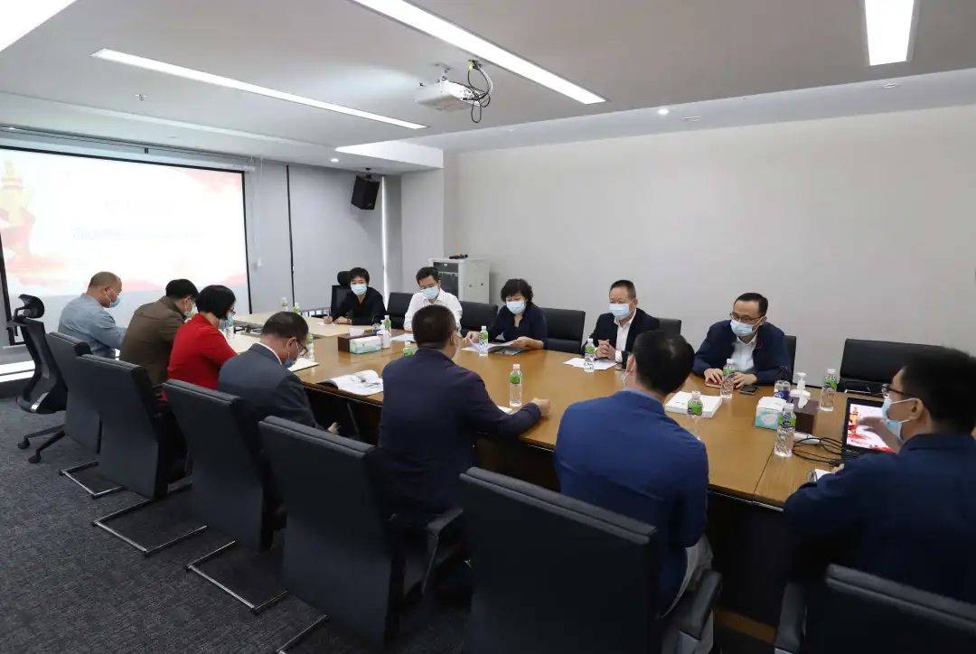 佛山市委常委、政法委書記陳小堅等一行領(lǐng)導(dǎo)蒞臨寶索企業(yè)集團(tuán)督導(dǎo)疫情防控工作！
